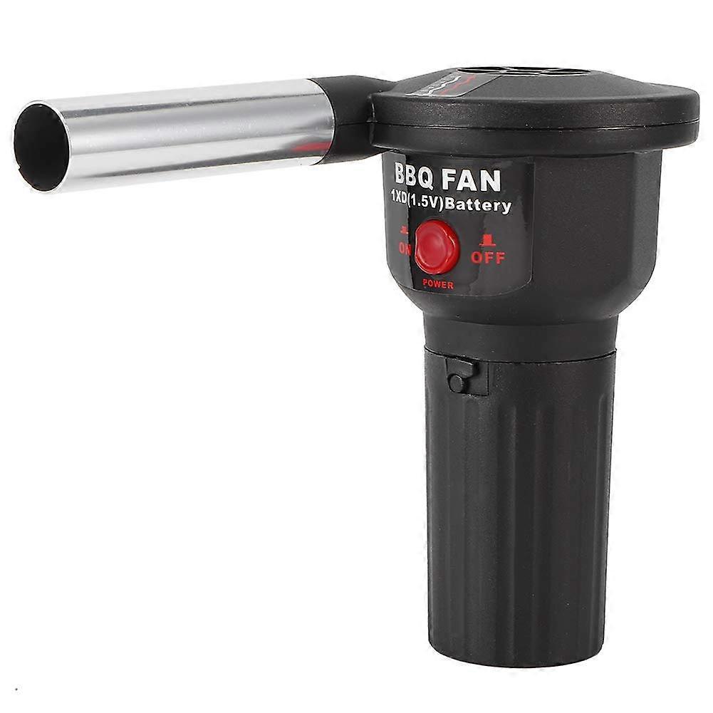Handheld BBQ Fan Charcoal Grill Blower with Quick Ignition Cordless Battery Power for Camping