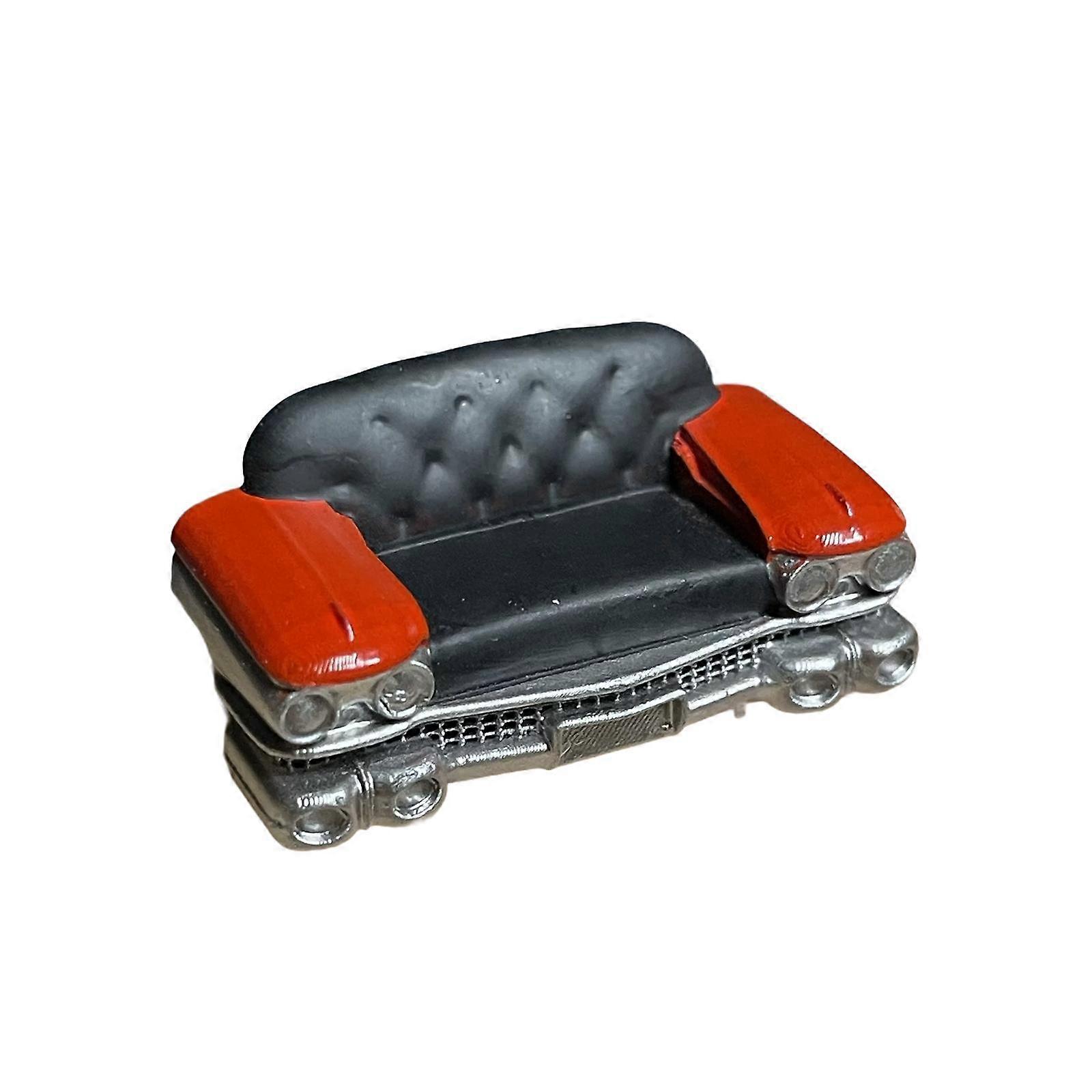 1/64 Scale Sofa Model Tiny Car Head Couch for Diorama Photography Props