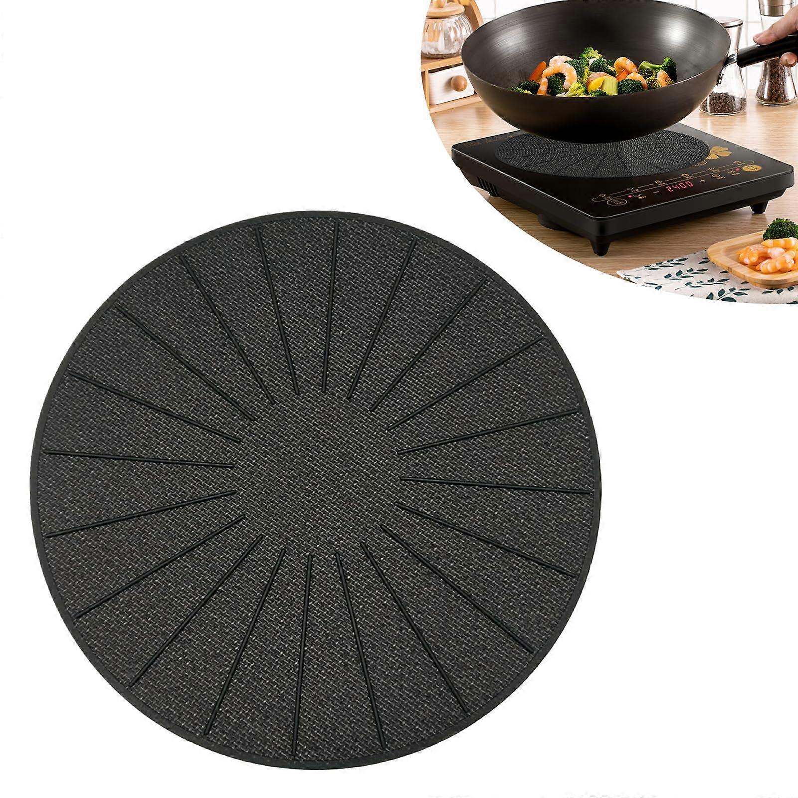 Large Silicone Induction Hob Protector 28cm NonSlip ScratchResistant HeatResistant Mat