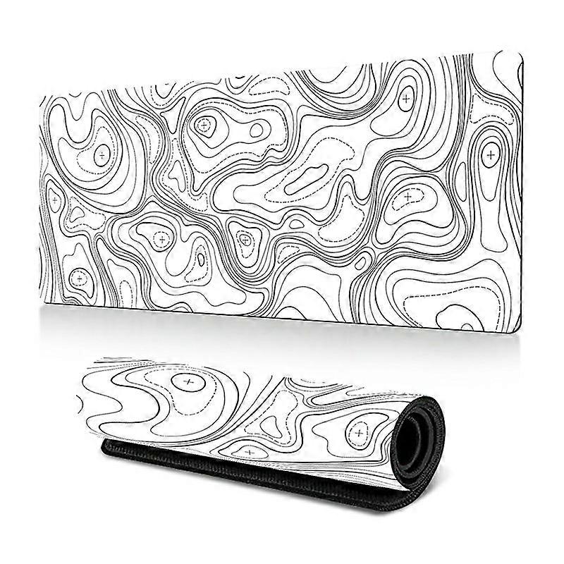 400*900*2mm Abstract Pattern Large Mouse Pad Rubber Computer Desktop Mat