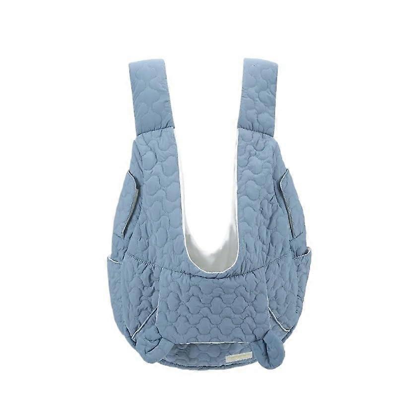 Cat Carrier Backpack with Breathable Fabric and Spacious Design for Small and Medium Pets Blue