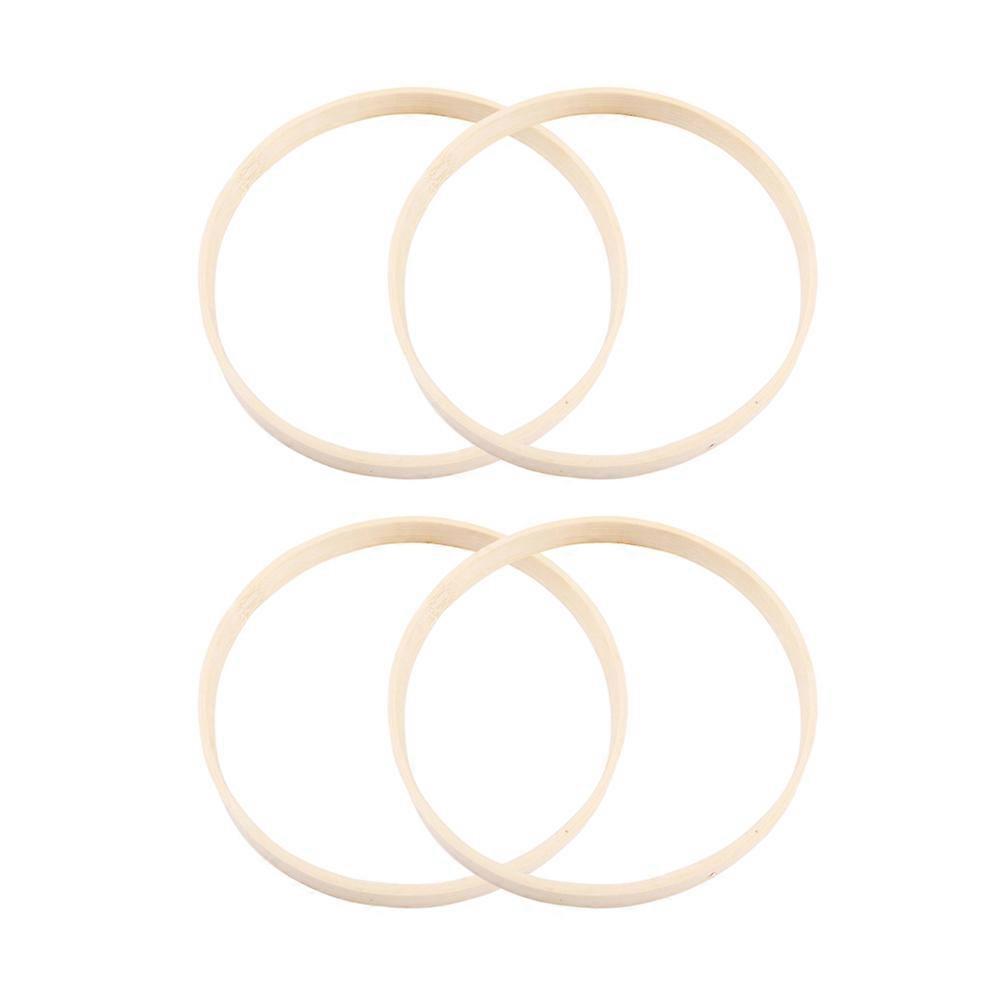 Dreamcatcher Ring Round Bamboo Craft DIY Tools 20Pcs for Handmade Art