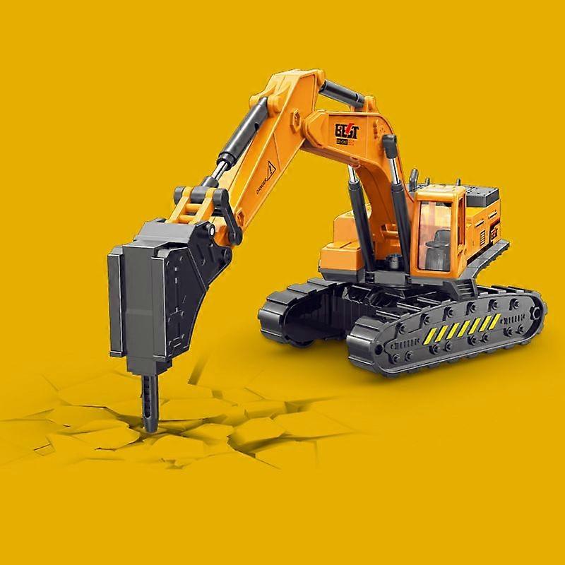 Engineering Excavator Children's Toy Trolley Grab Tw