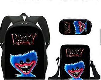Fortnite Fortnite Backpack Large Capacity Three-piece Set Peripheral Backpack Student School Bag