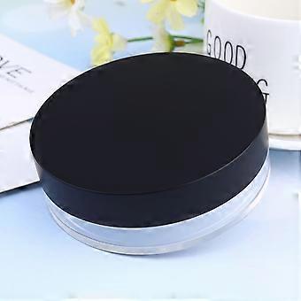 Caixa de pó solto de 20 g com compartimentos para maquiagem facial compacta.