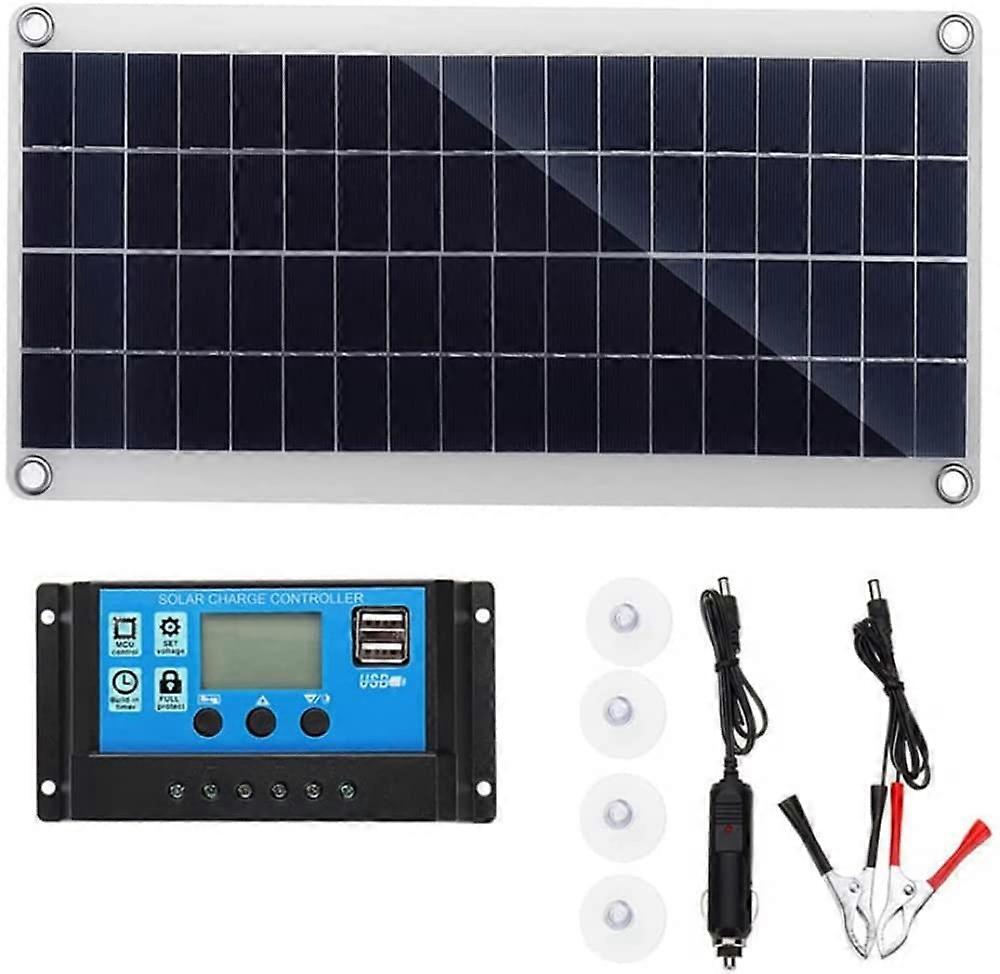 300W Portable Flexible Solar Panel 18V Waterproof Monocrystalline Charger  Conversion Efficiency