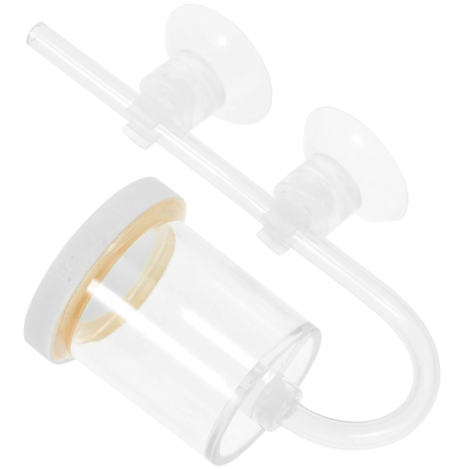 Air Pressure Trimmer Bubble Maker for Aquarium Function 1Set Transparent Acrylic