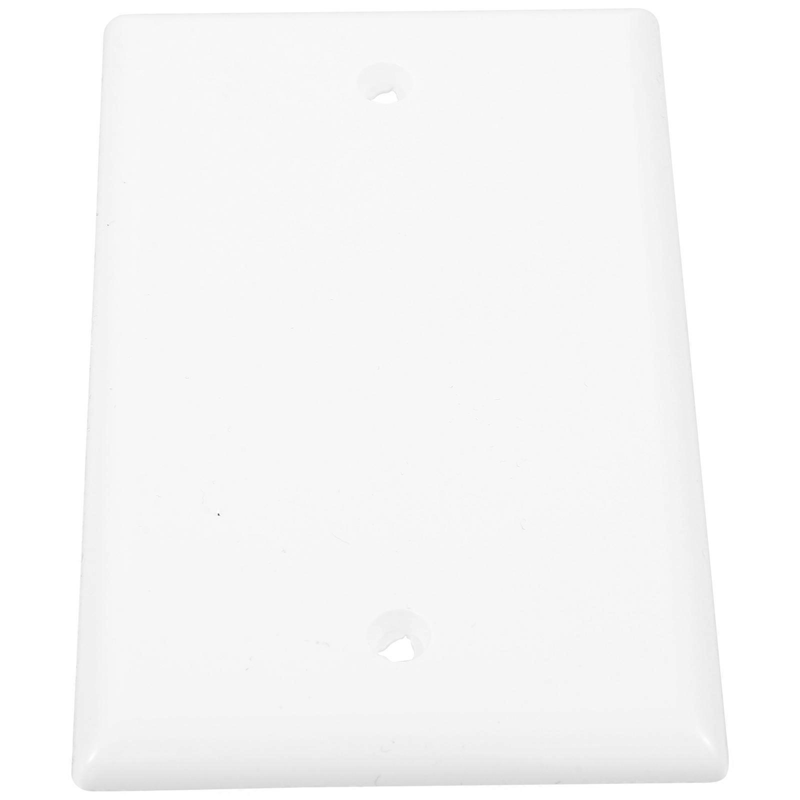 Wall Blank Faceplate Cover Wallplate Protective Cover Interior Design Plastic 1Pack