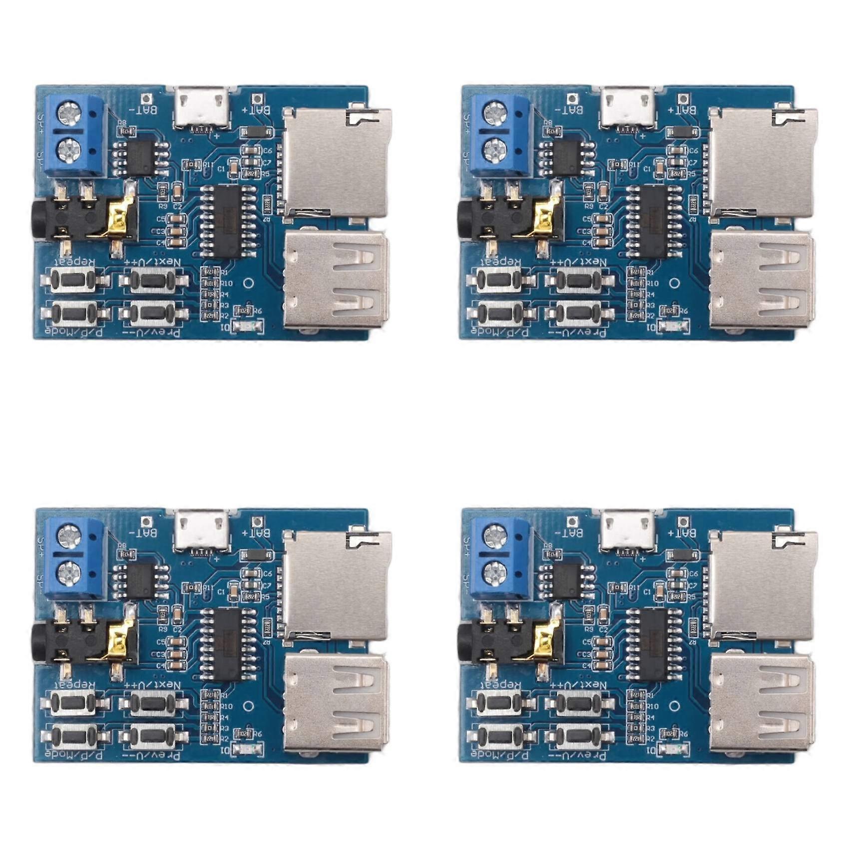 4X Mp3 Lossless Decoders Decoding Power Amplifier Mp3 Player Audio Module Mp3 Decoder Board Support TF Card USB