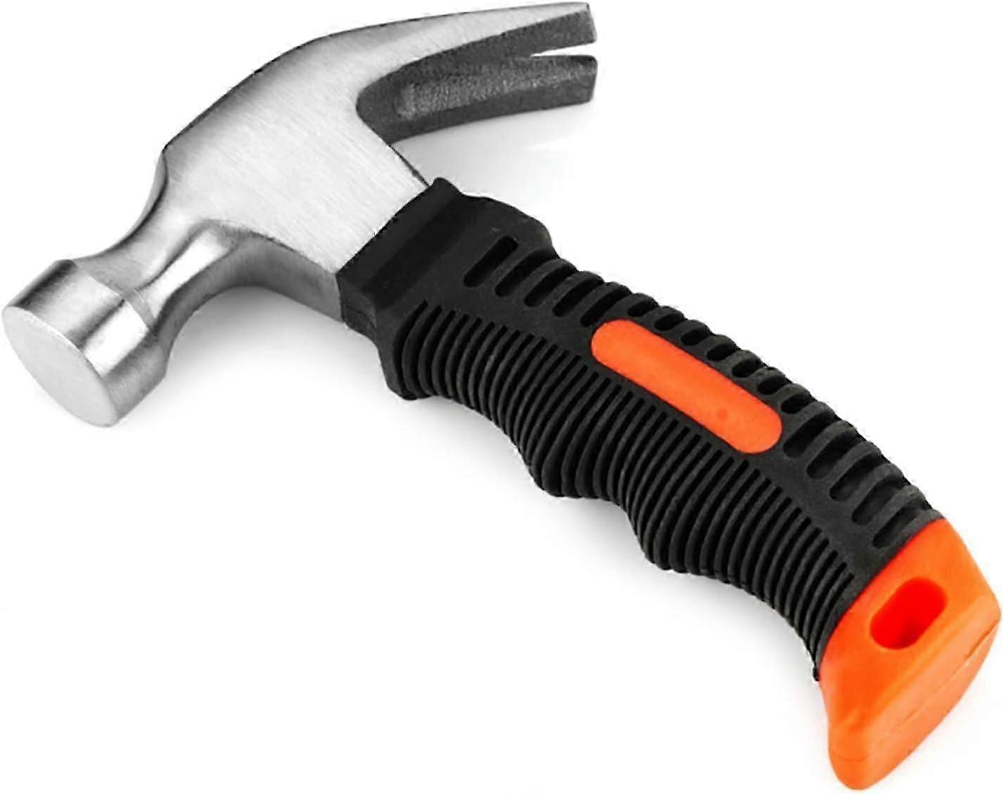 Mini Claw Hammer with Ergonomic Handle, Small Portable Multitool for Crafts