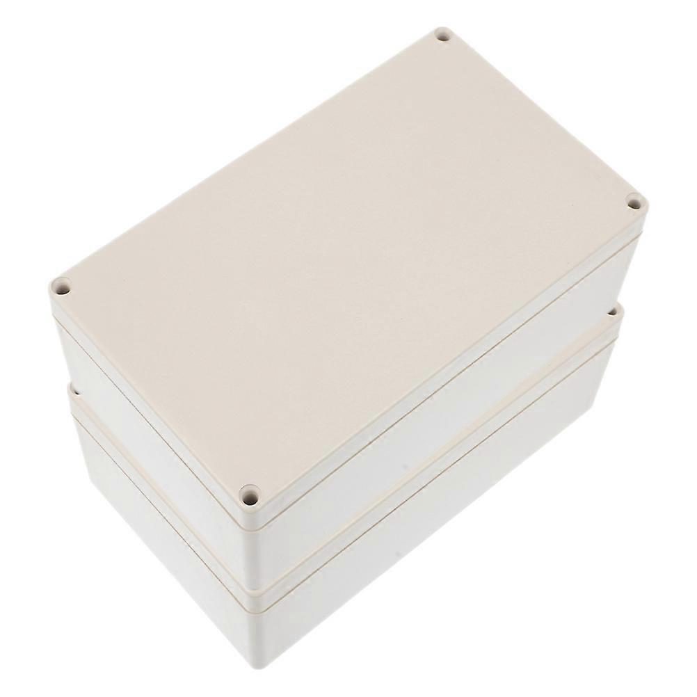 Outdoor Weatherproof Plastic Junction Box for Electrical Storage 4Pcs