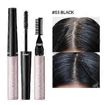 Hair Root Touch-Up Stick, Waterproof Temporary Hair Color Cover For Gray Roots & Regrowth