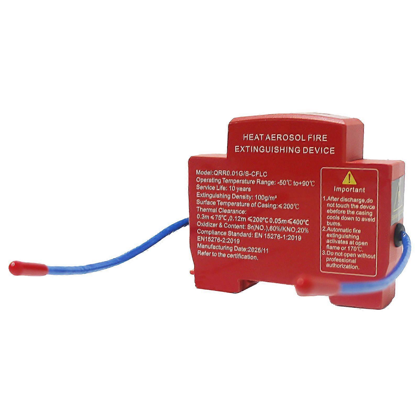 Automatic Aerosol Fire Extinguishing For Vehicles - Multi-Purpose Back Adhesive