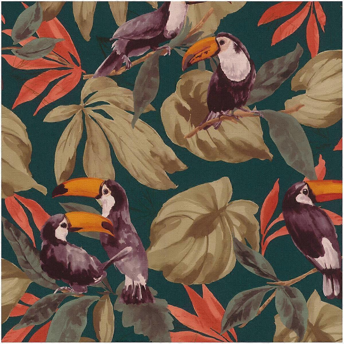 Tropical Leaf Birds Wallpaper