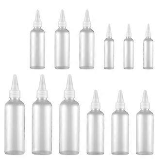 Empty Plastic Squeeze Bottles for Hair Color Application and Storage Use 20Pcs