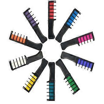 Radiant Hair Chalk Palette, Washable Hair Color For Dynamic Looks, Non-Toxic Materials That Care, Semi-Permanent Colors To Impress, Party Accessories