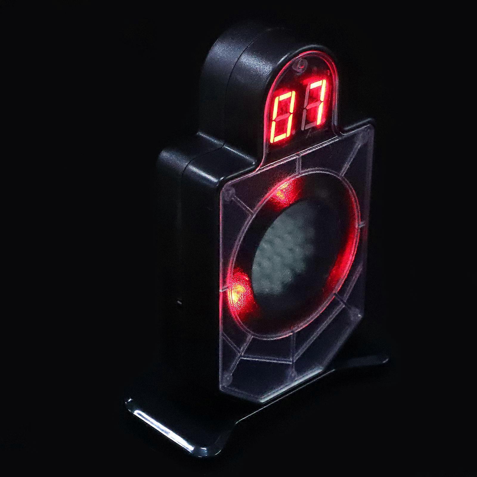 Black Electronic Scoring Target for Shooting Practice Training Toy 2Pcs