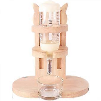 Hamster-Wasserflaschenständer für Meerschweinchen, Mäuse, Chinchillas und andere Kleintiere, 80 ml hängender Wasserspender