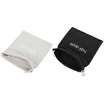 Bolsa para secador de pelo, duradera, para el hogar, 2 unidades, de tela