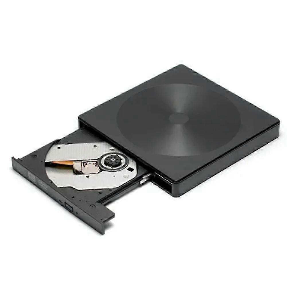DVD External USB3.0 Reader CD Player Burner Optical Disk Drives compatible with PC Laptop Notebook