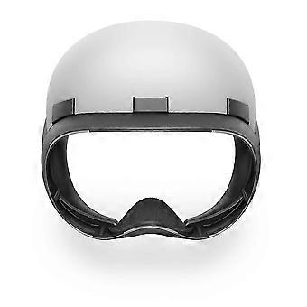 1 Maschera modulare con design a cappello compatibile con Quest 3, copertura facciale magnetica con cappuccio rimovibile, compatibile con gli accessori Meta Quest 3