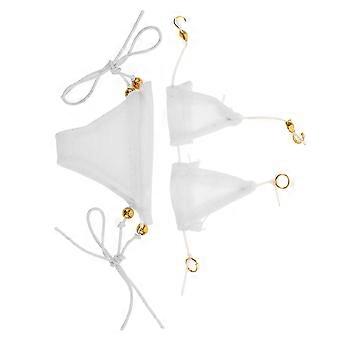1 Conjunto de Boneca Menina Verão Biquíni Swimwear Kit: Boneca Vestir-se Roupa Maiô Maiô Para Roupa de Banho E Férias Dress-Up Fun