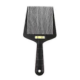 Czarny plastikowy grzebień do układania włosów afro, rozplątujący, z szerokimi zębami, do salonu, lekki, przenośny, miniaturowy, czarny grzebień do włosów, 26,5*12,5 cm