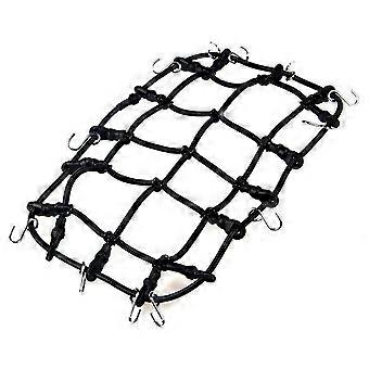 1/10 RC Elastic Luggage Net for Crawler Trucks & Cars - Durable, Stretchable with Hooks for Easy Attachment
