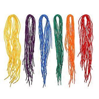 60 Pcs Leisure Shoes Shoelaces Polyester Shoelaces Beading Threads Shoe Accessories