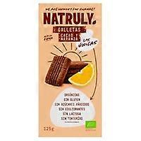 Organic cocoa and orange biscuits 125 g