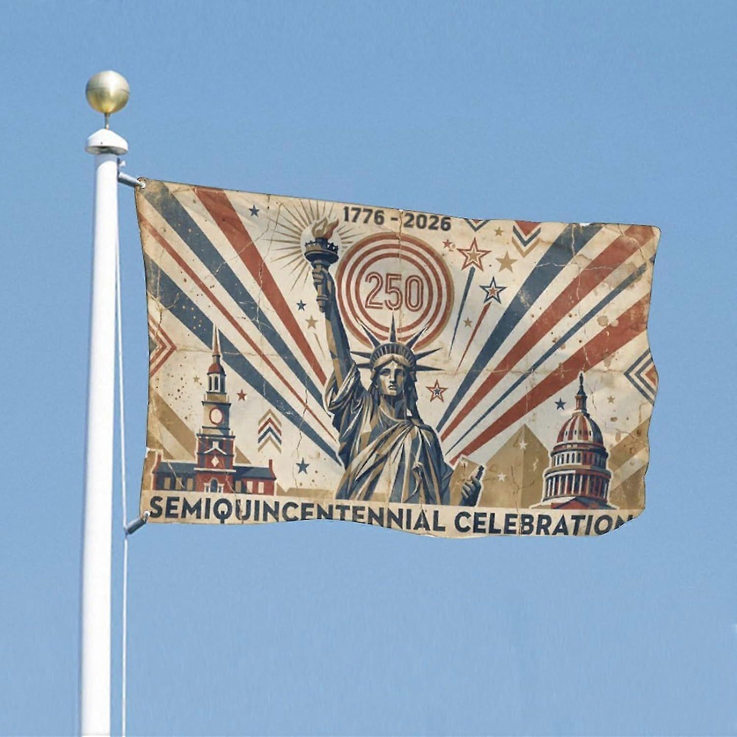 Drapeau américain du 250e anniversaire YF0384