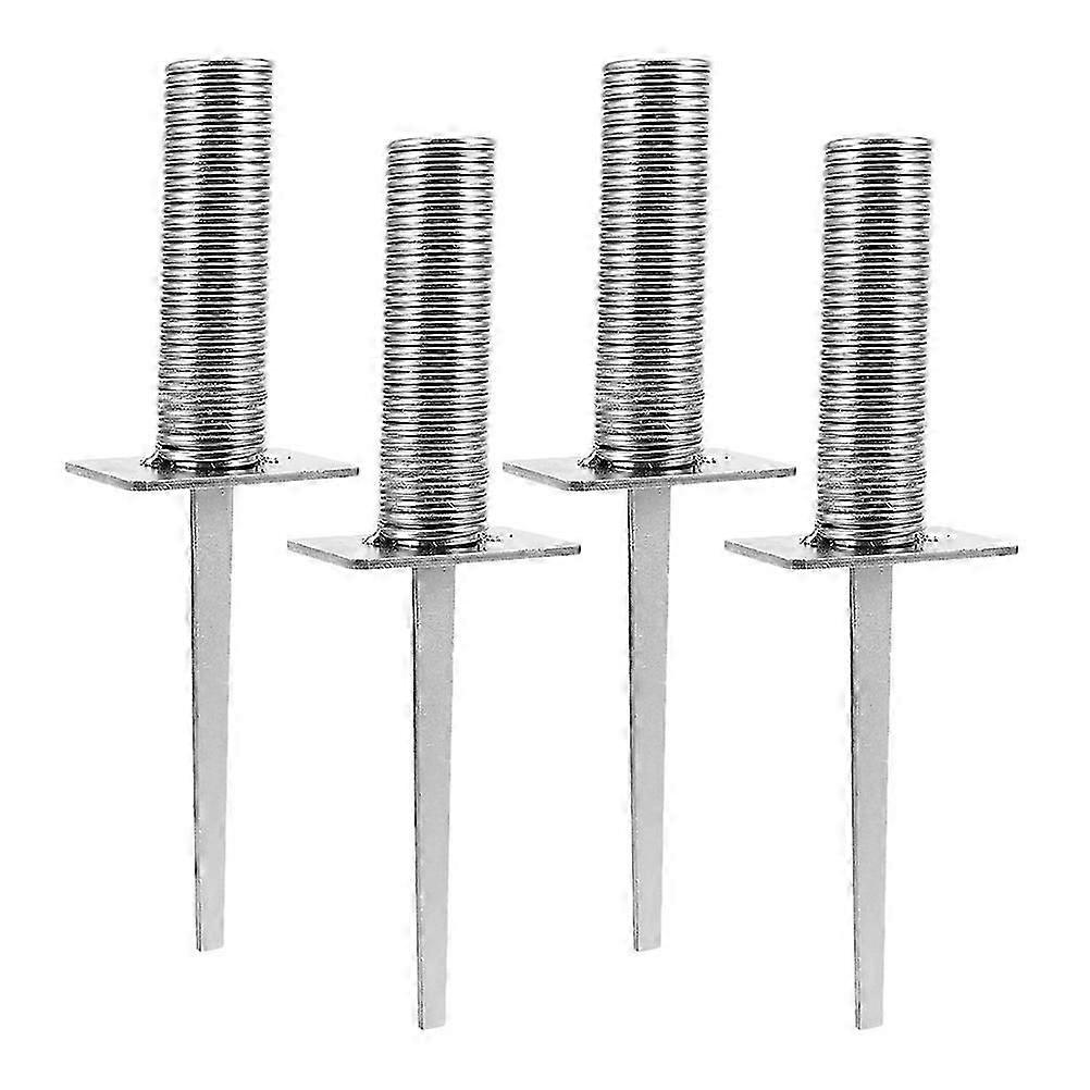 Soccer Training Accessory Corner Flag Base Soccer Versatile Training Tool Iron 4Pcs