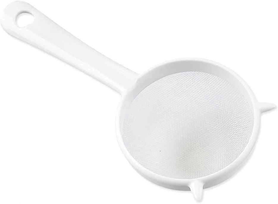 Cuisine Handheld Réutilisable Plastique Strainer Mesh Tea Leaf Strainer
