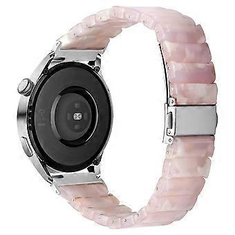 Watch Band For Coros Pace 3/ Apex 2 Pro/ Nothing CMF Watch Pro,1-Bead Acrylic Resin Waterproof Bracelet with Silver Buckle