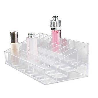 Organizador de Maquiagem para Batom, Suporte para Batom em ABS Resistente às Intempéries, Feminino, 1 Conjunto