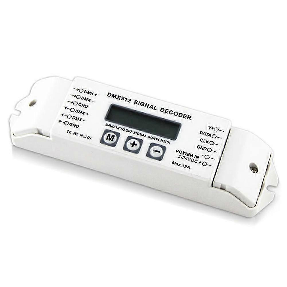 -SPI Color Controller, DMX512 Signal Decoder Dmx512 Decoder LED Color Control