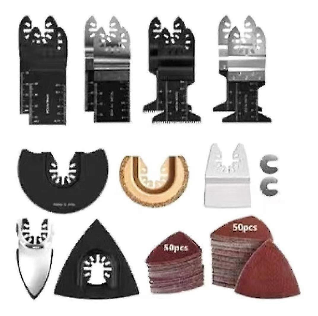 Oscillating Saw Blade Tool Kit (115pcs)