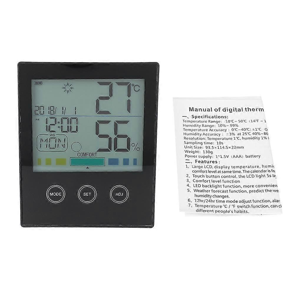 Digital Temp & Humidity Meter - Multi-Function, CH-909