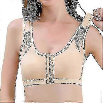 Post Mastectomy Bra Front Closure Soft Cup Lightweight Bralette Wide Straps Breathable Cotton  WY-26