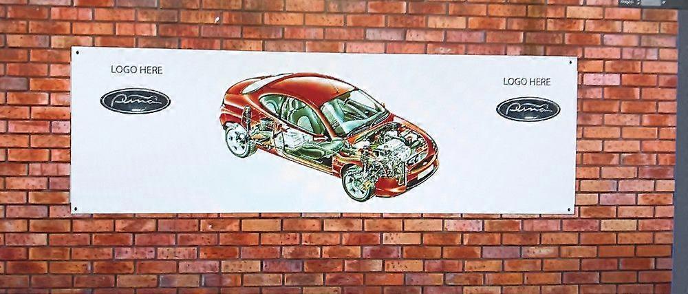 Oldtimer-Banner Ford Puma VE-166