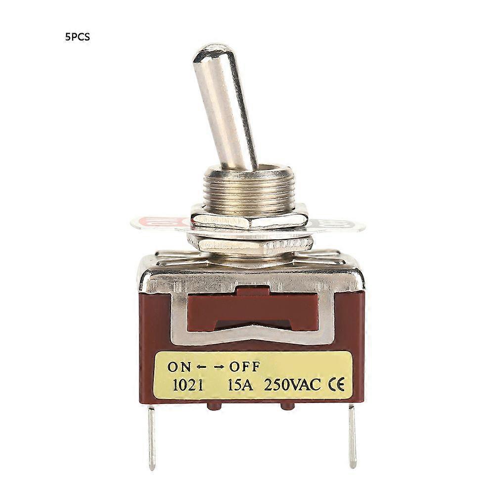 5PCS 6.3 Quick Pins 1021 MiniToggle Switch 2 Pin 2 Position On OFF
