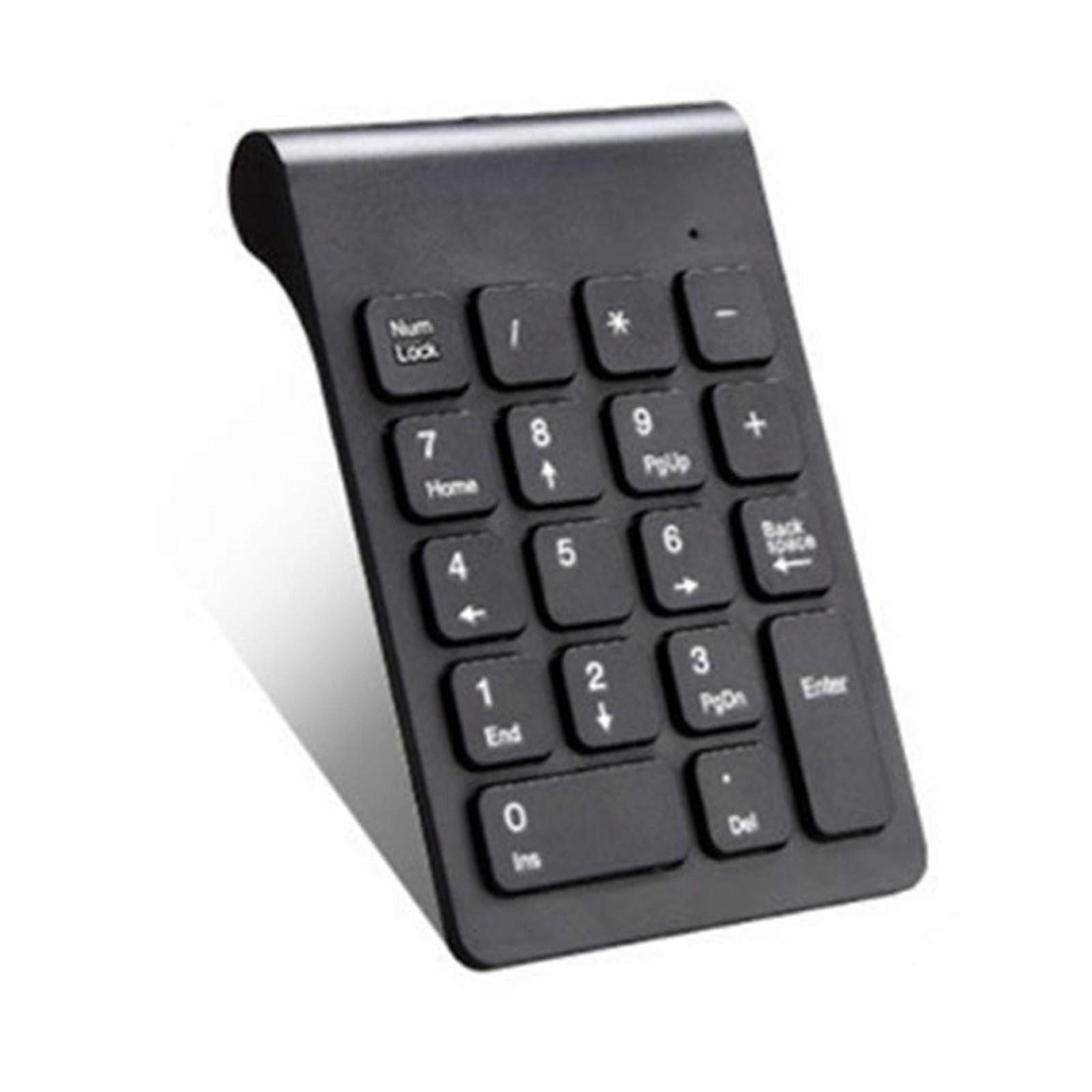 Computer Keyboard Mini Numeric Keyboard for Computer Use USB Black
