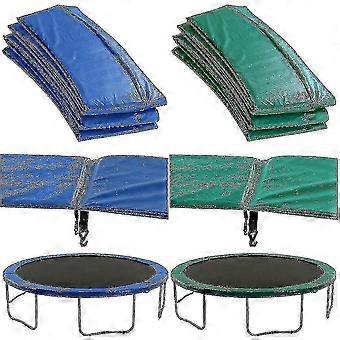 Premium trampoline vervangende veiligheidsmat (veerbescherming) | Groene of blauwe vulling_jsan