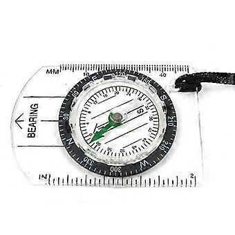 3 Stück Outdoor-Mehrzweck-Kompassskala Professionelle langlebige klare Kompass-Richtungs-Indictator-Vorrichtung mit Lanyard