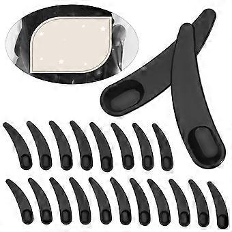 Skincare Spoon Tiny Cosmetic Spatulas for Face Use 150Pcs Black