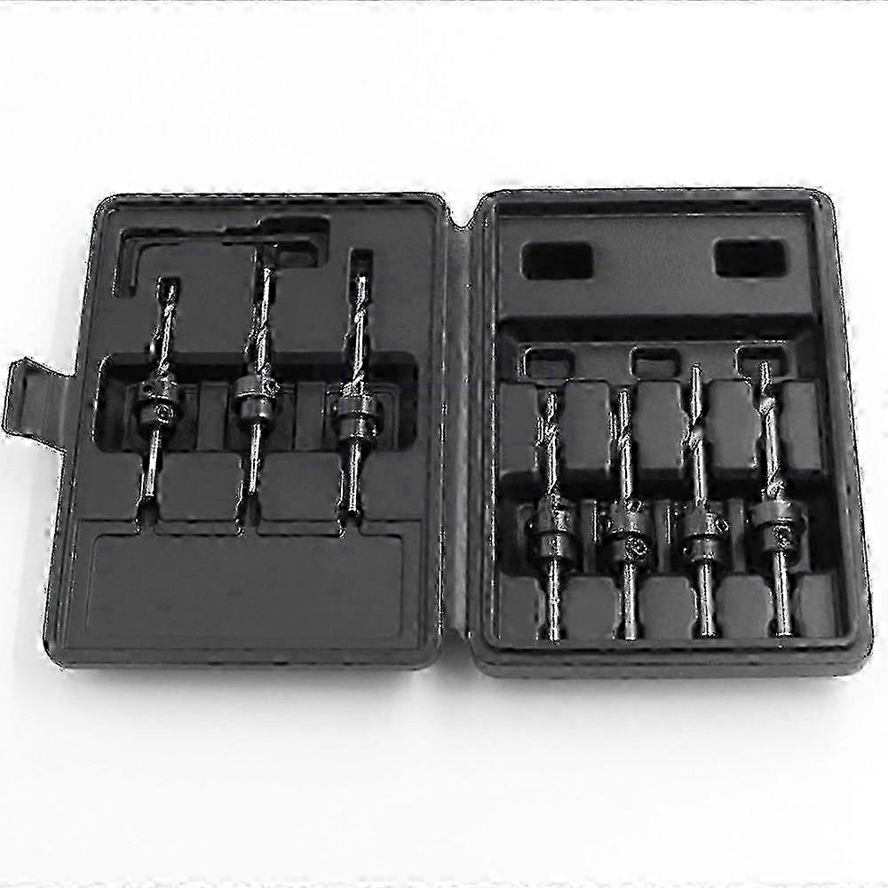 Carpentry Drill Bit Set with Storage Case - HSS