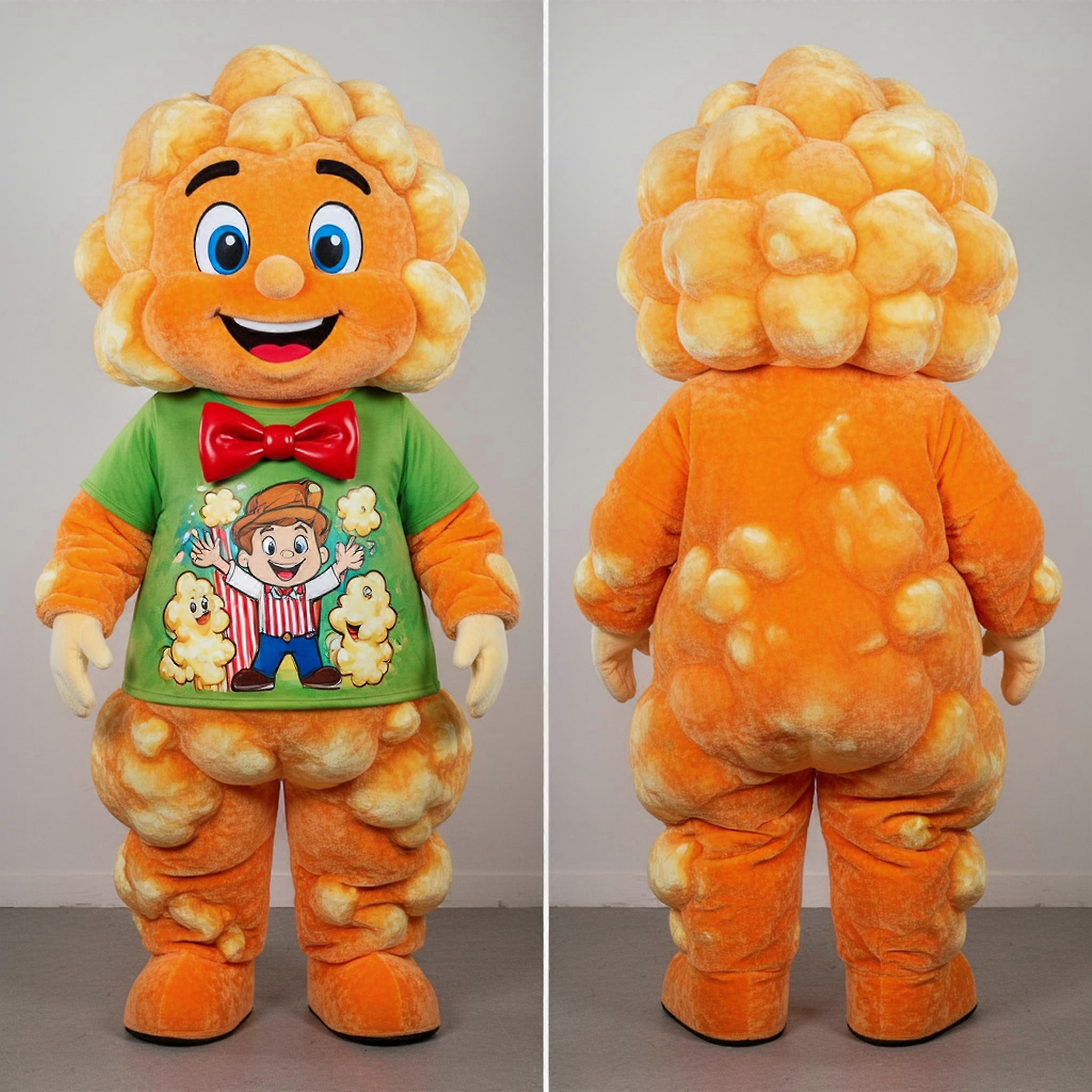 MASTICOT Buttery Yellow Plump Pop Corn Mascot