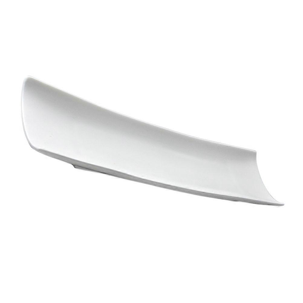 Ceramic Fish Plate for Serving with Practical Use White Fish Plate