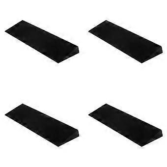 4x Fitness Foot and Heel Wedges, Calf Extension Blocks, Incline Board, Weightlifting, Squats, Adjustable Calf Extension-SNNGV