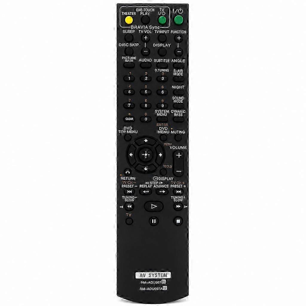 Remote Control for Sony AV System Compatible with RM-ADU007  XWD